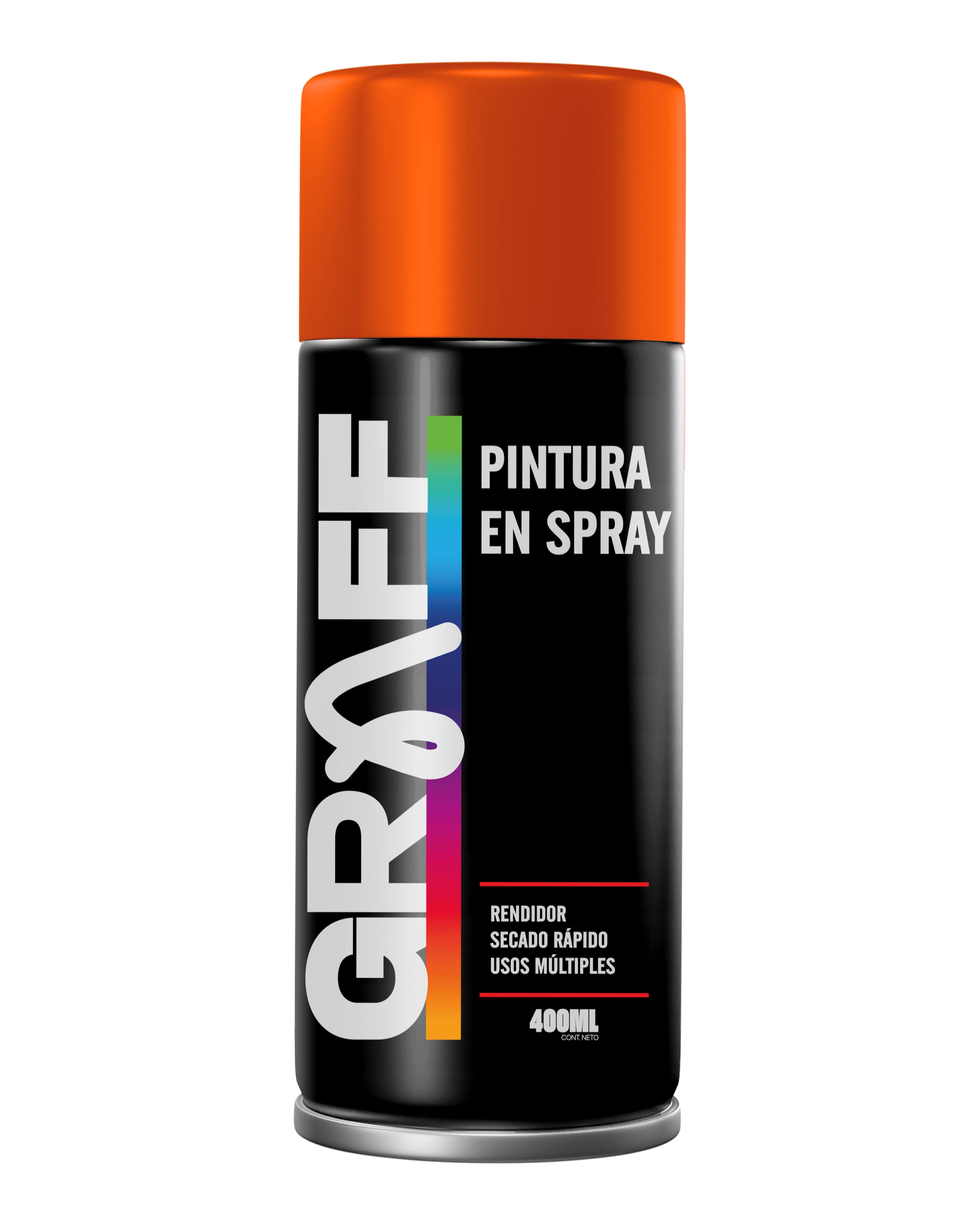 PINTURA SPRAY FLUORESCENTE  NARANJA #102