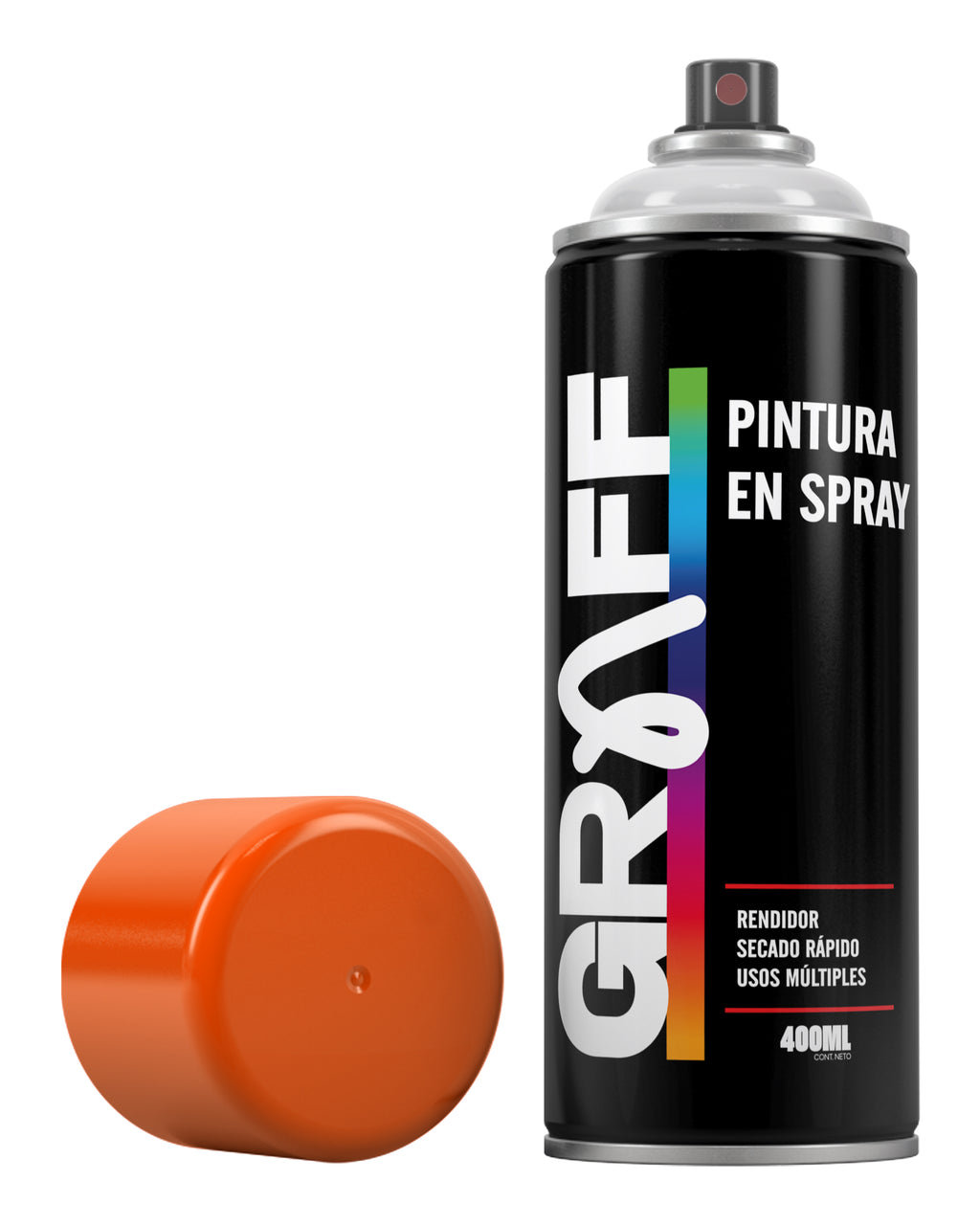 PINTURA SPRAY FLUORESCENTE  NARANJA #102