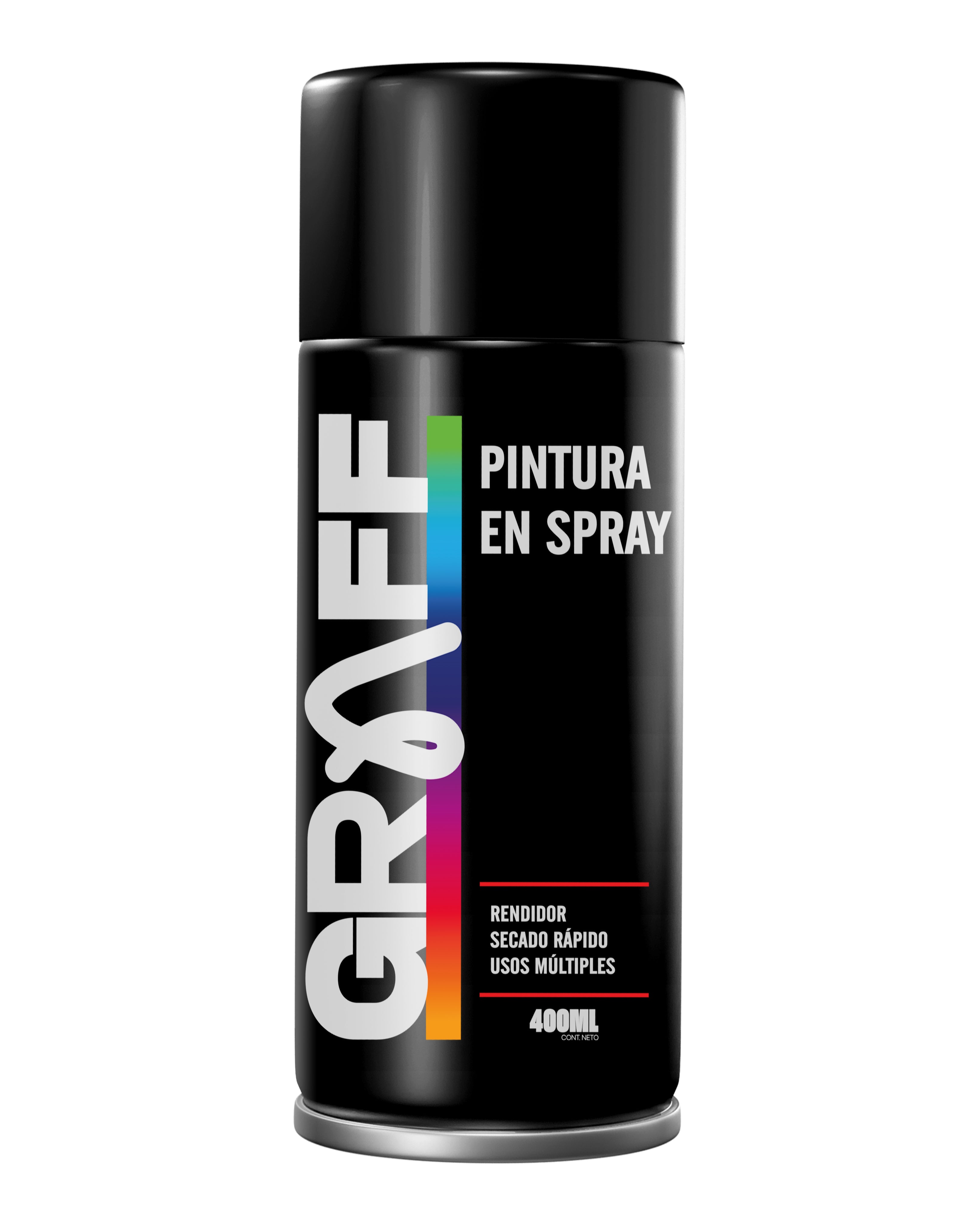 PINTURA SPRAY NEGRO BRILLANTE #11