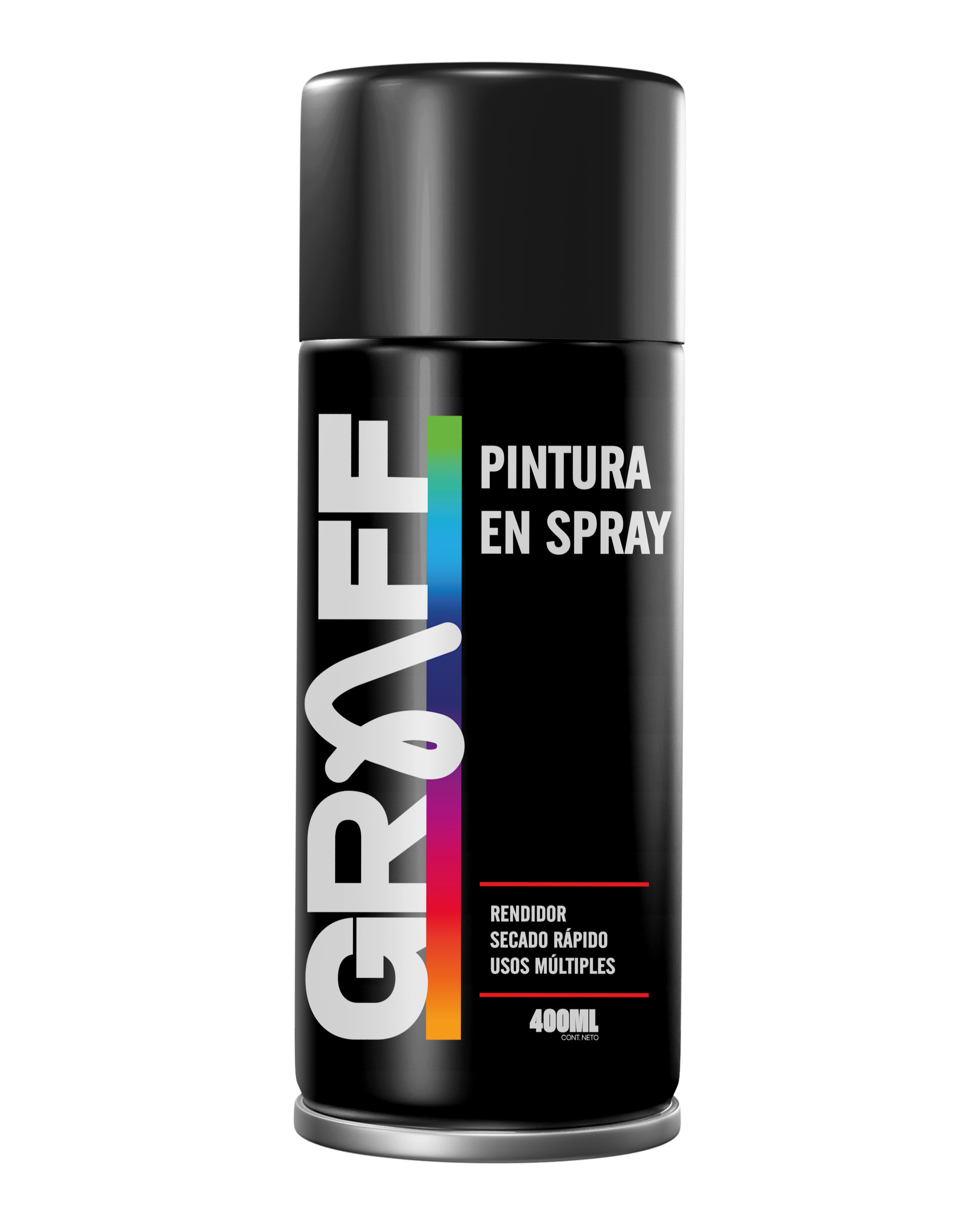 PINTURA SPRAY NEGRO MATE #12